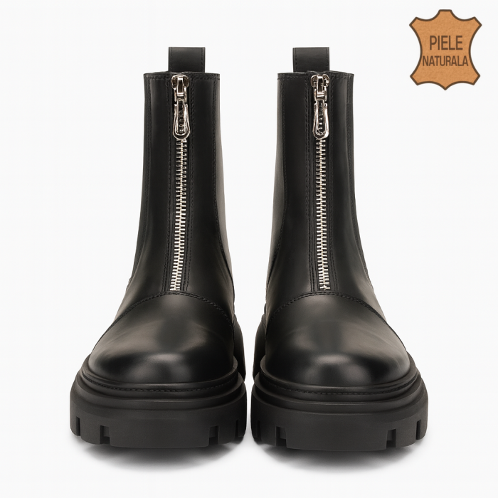 Pantofi din piele naturala Model BS3 [5]