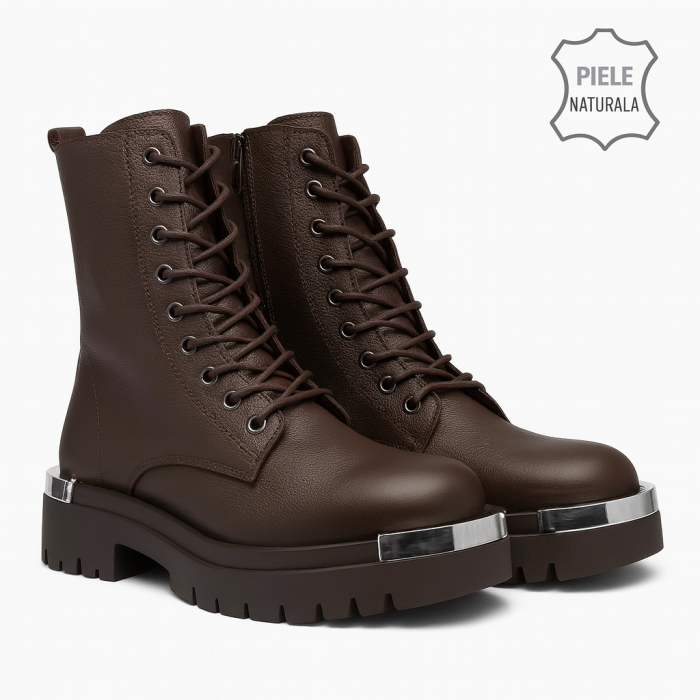 Pantofi din piele naturala Model FA13 [1]