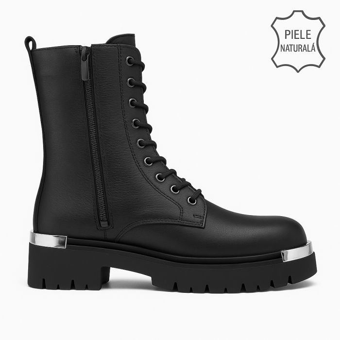 Pantofi din piele naturala Model FA13 [3]