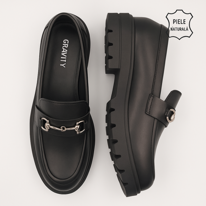 Pantofi din piele naturala Model MK11 [6]