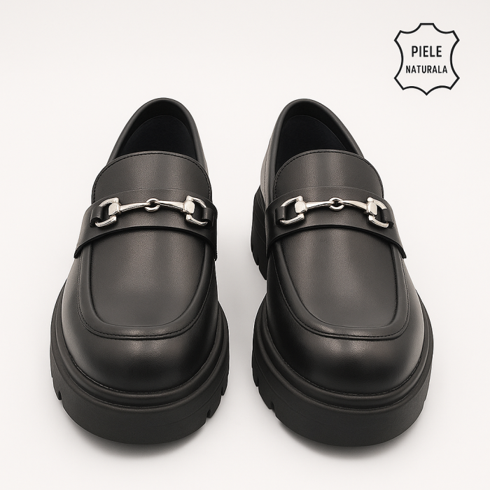 Pantofi din piele naturala Model MK11 [4]