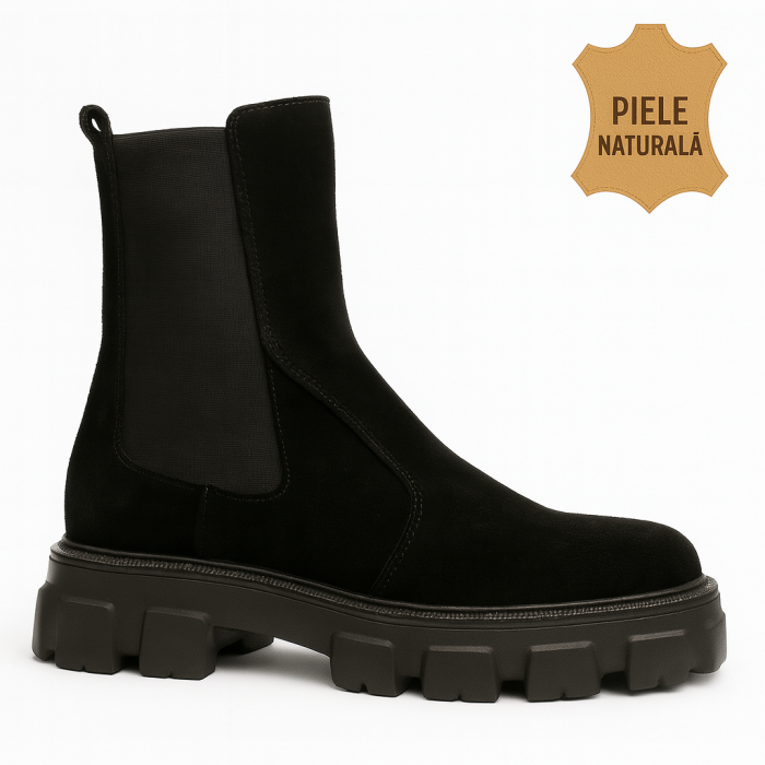 Pantofi din piele naturala Model MO1 [2]