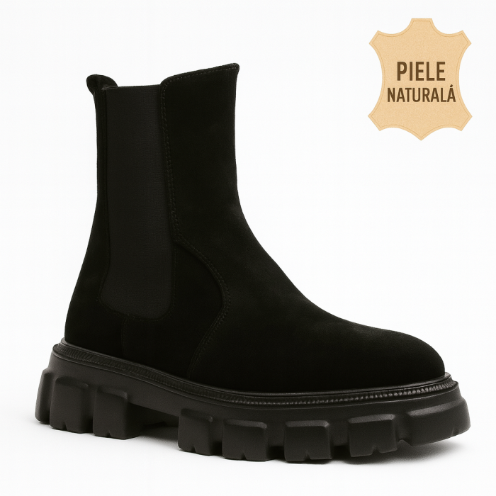 Pantofi din piele naturala Model MO1 [3]