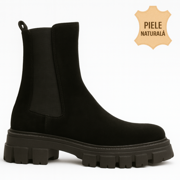 Pantofi din piele naturala Model MO1 [4]