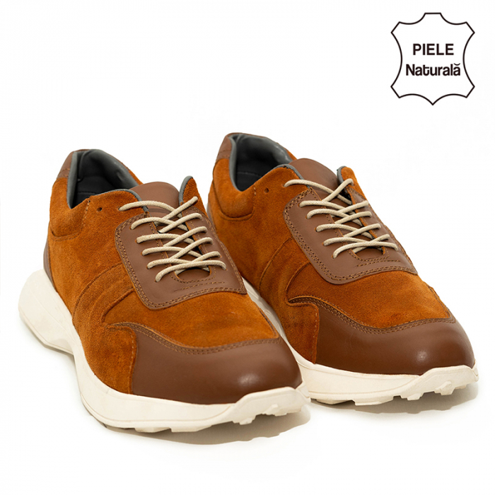 Pantofi casual din piele naturala Model SK3 [2]