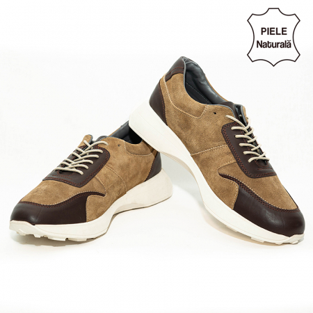 Toate Produsele - Pantofi casual din piele naturala Model SK3