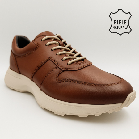 Pantofi casual din piele naturala Model SK [2]