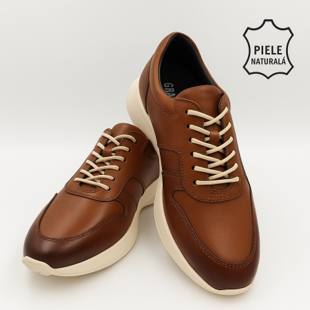 Pantofi casual din piele naturala Model SK [0]