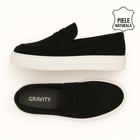 Pantofi din piele naturala Model BD5 [2]