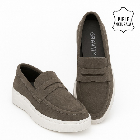 Pantofi din piele naturala Model BD5 [3]