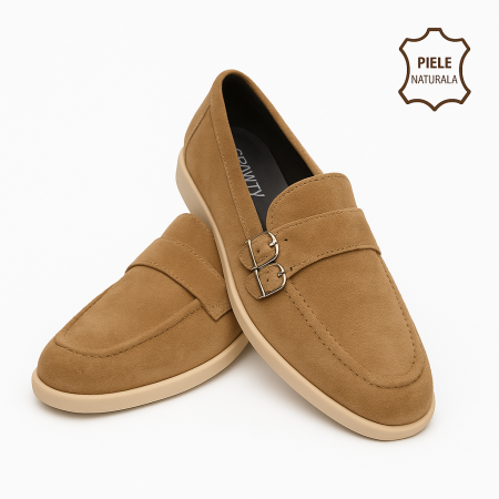 Pantofi din piele naturala intoarsa GB2 [3]