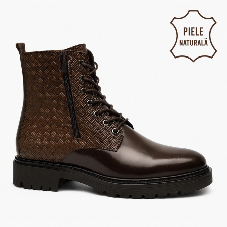 Pantofi din piele naturala Model 1002 [3]