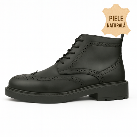 Pantofi din piele naturala Model 205 [2]