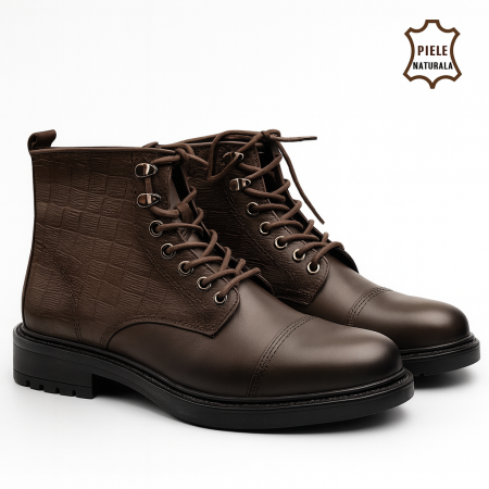 Toate Produsele - Pantofi din piele naturala Model 208T