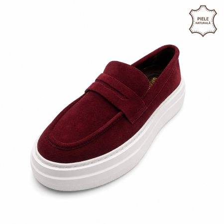 Pantofi din piele naturala Model BD5 [2]