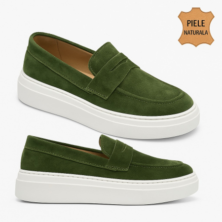 Pantofi din piele naturala Model BD5 [2]