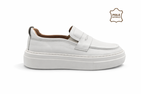 Pantofi din piele naturala Model BUK5 [1]