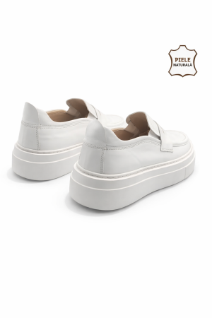 Pantofi din piele naturala Model BUK5 [4]