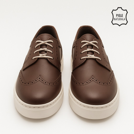 Pantofi din piele naturala Model BK6 [7]