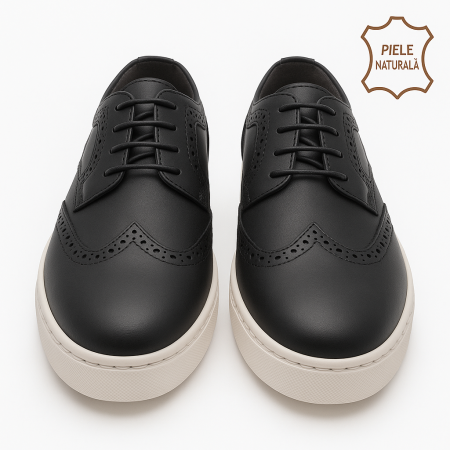Pantofi din piele naturala Model BK6 [3]