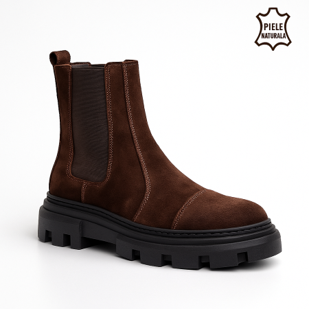 Pantofi din piele naturala Model BS01 [1]