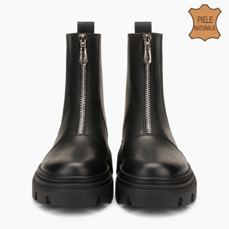 Pantofi din piele naturala Model BS3 [4]