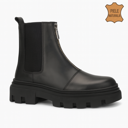 Pantofi din piele naturala Model BS3 [2]