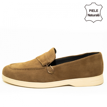 Pantofi din piele naturala Model GB6 [3]