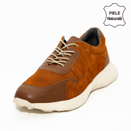 Pantofi casual din piele naturala Model SK3 [2]