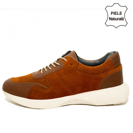 Pantofi casual din piele naturala Model SK3 [3]