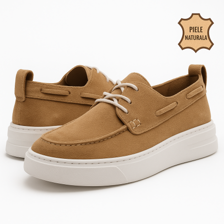 Pantofi din piele naturala Model U4 [3]