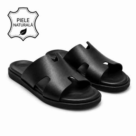 Papuci din piele naturala Model SH1 [3]