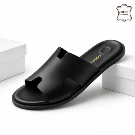 Papuci din piele naturala Model SH1 [5]