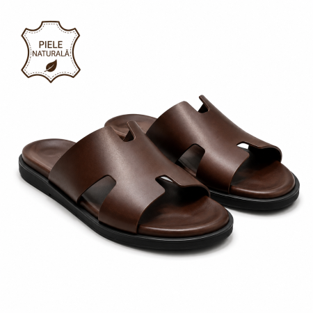 Papuci din piele naturala Model SH1 [1]