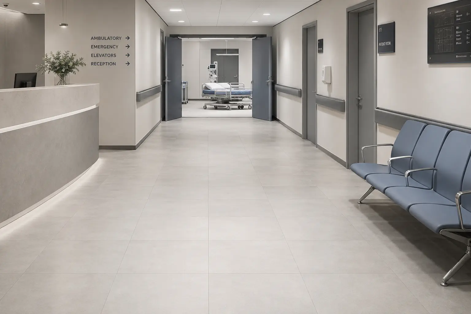 Siguranță și sterilitate: ghid de alegere a plăcilor ceramice pentru clinici și spitale