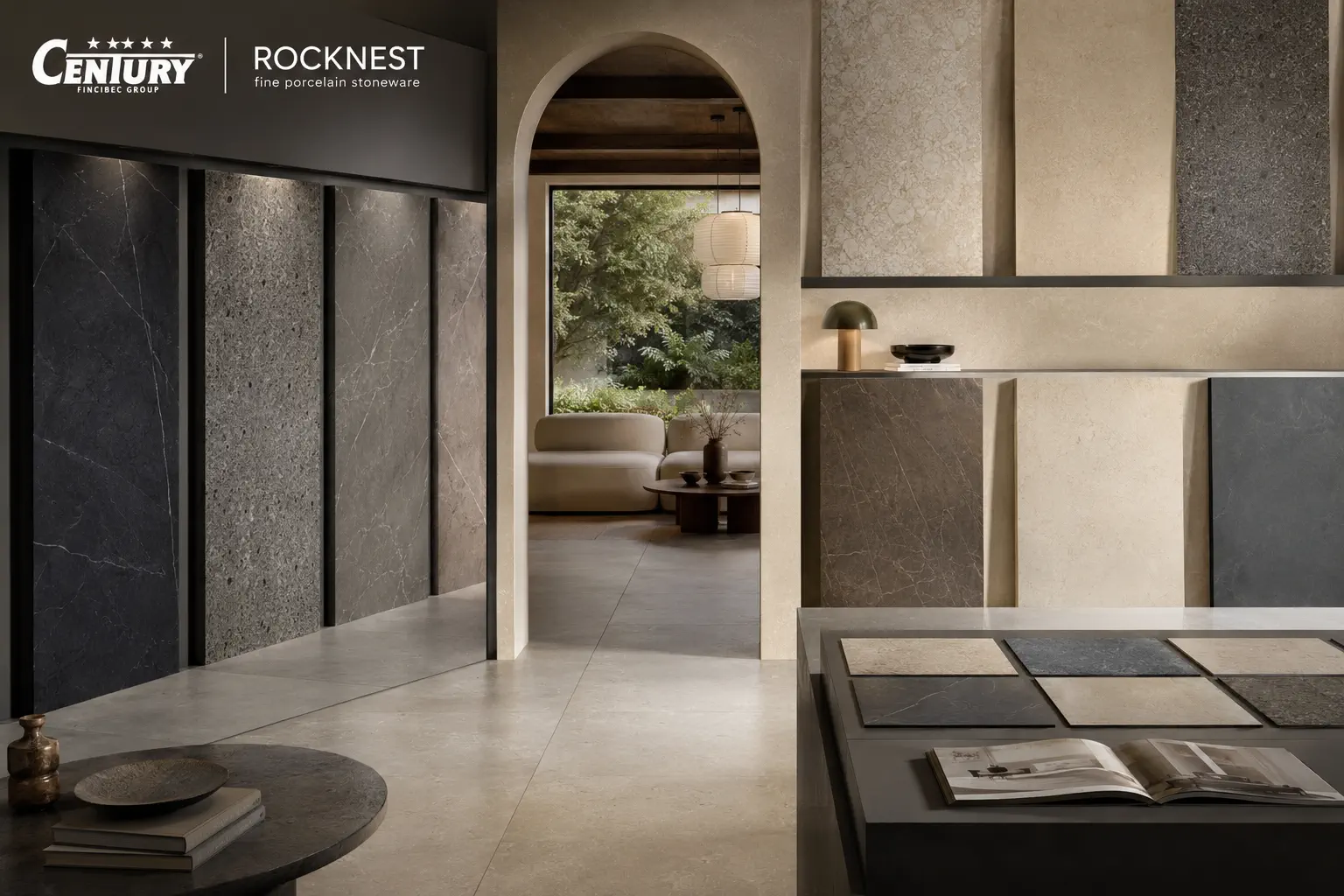Rocknest de la Century – colecția de gresie porțelanată cu efect de piatră naturală, în douăsprezece nuanțe