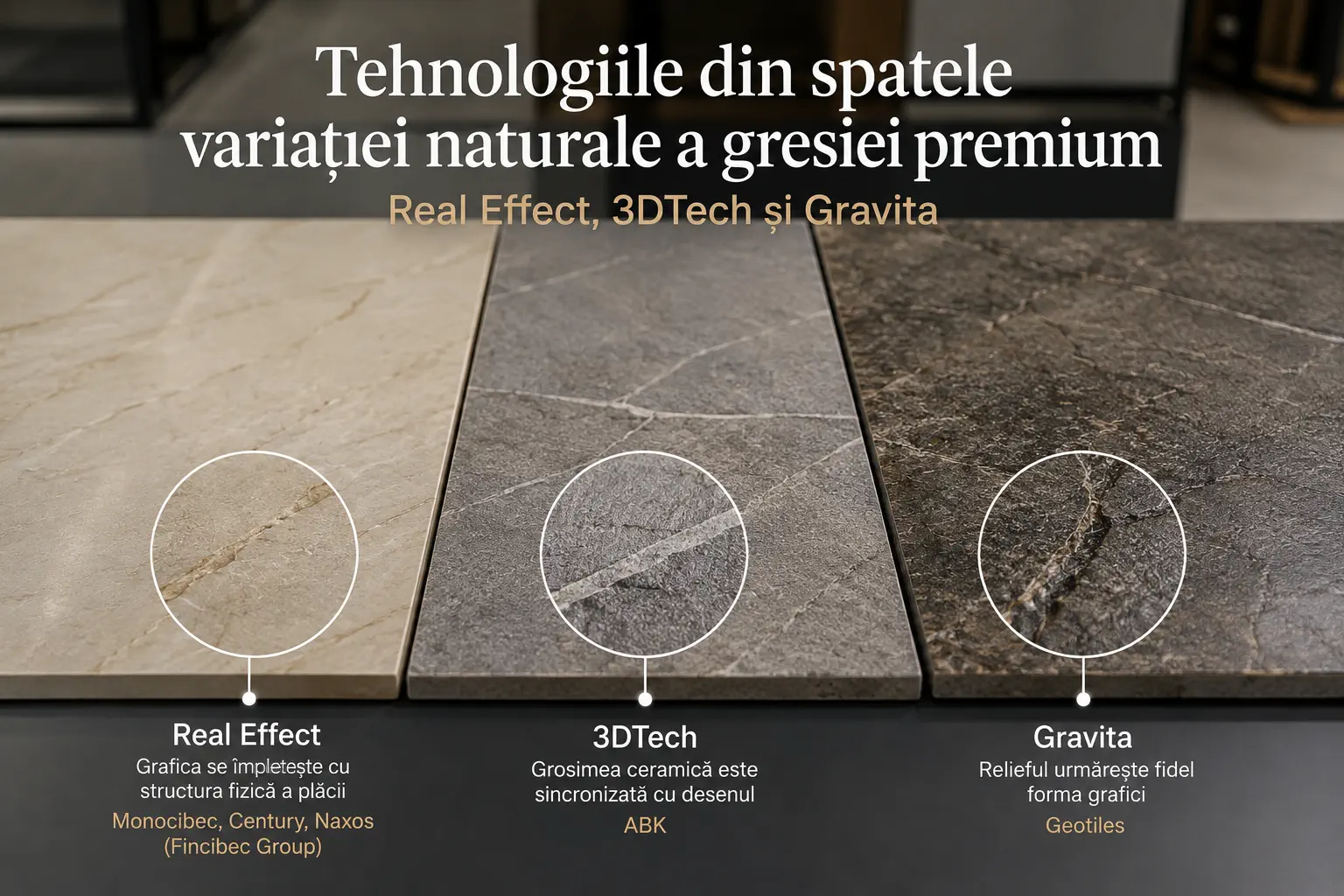 Cum creează producătorii premium variația naturală a gresiei: tehnologiile din spatele efectului de material autentic