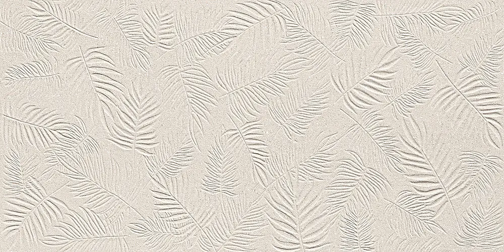 3D Wall Carve 3D Leaf Ivory 40x80 Mat 8.5 mm [2]