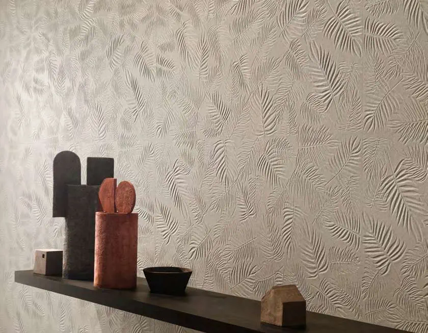 3D Wall Carve 3D Leaf Ivory 40x80 Mat 8.5 mm [7]