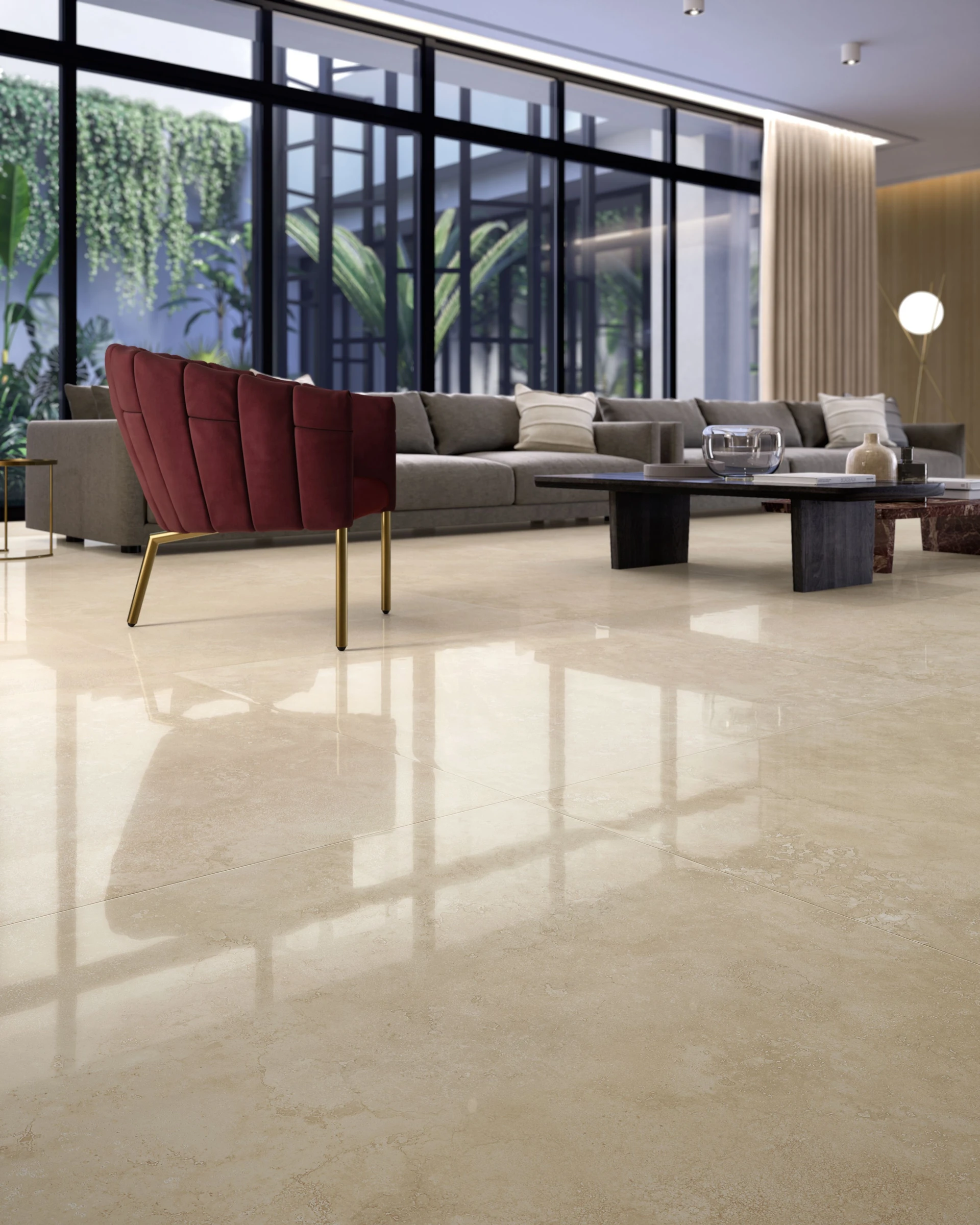 Appia Cross Cut Ivory 120x120 Natural 10 mm [5]
