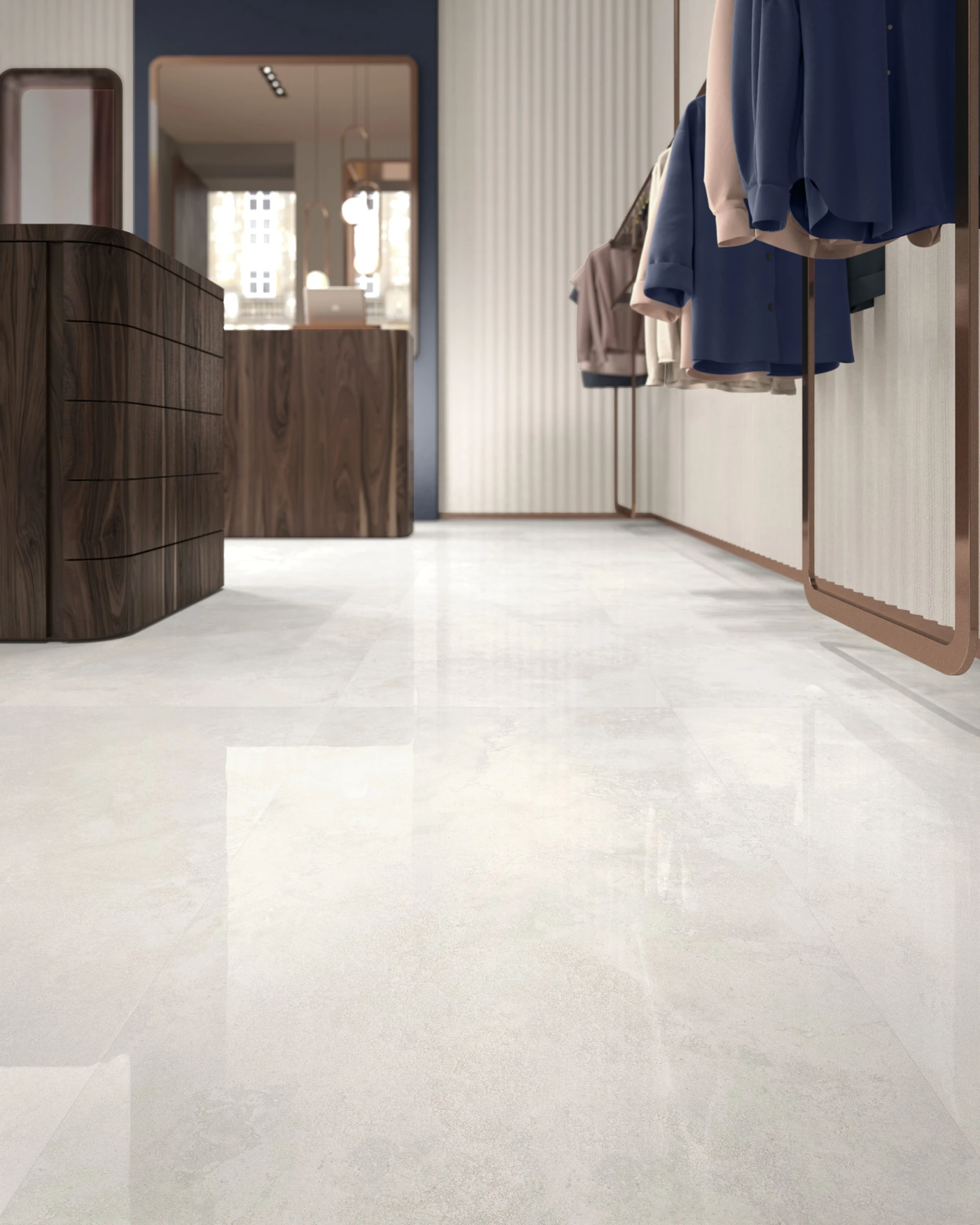 Appia Cross Cut White 60x120 Lucios 10 mm [5]