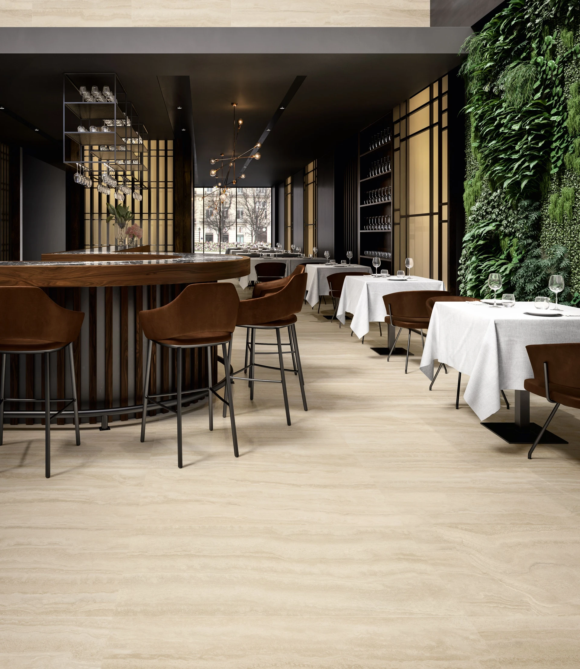Appia Vein Cut Beige 90x180 Lucios 10 mm [5]