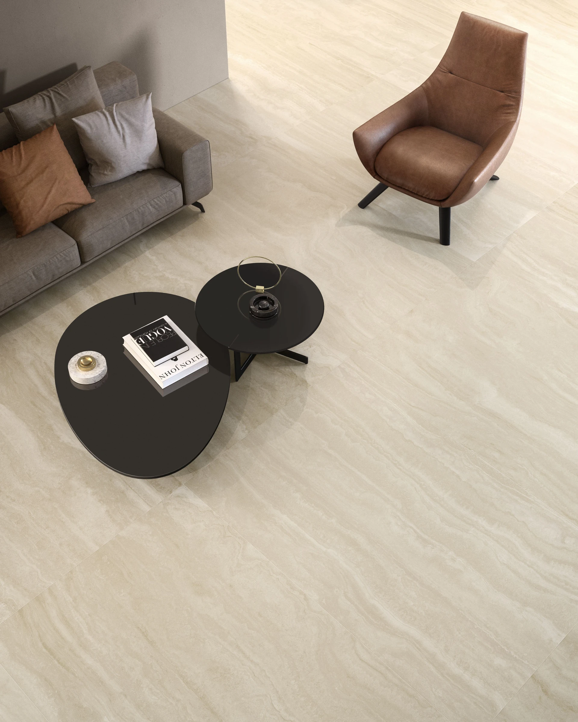 Appia Vein Cut Ivory 90x180 Natural 10 mm [7]