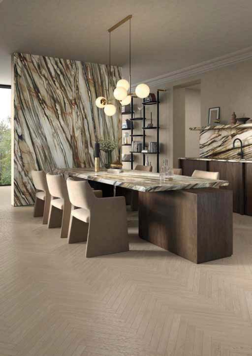 CALACATTA OYSTER 60X120 Lappato 6.5 mm [5]