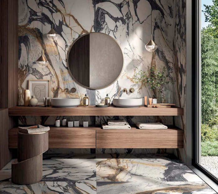 CALACATTA PICASSO 60X120 Lappato 6.5 mm [6]