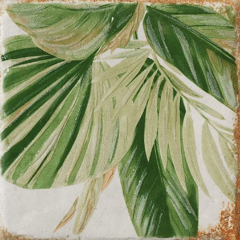 Cotto del Campiano Decoro Boboli Inserto 20x20 Natural 10mm [3]