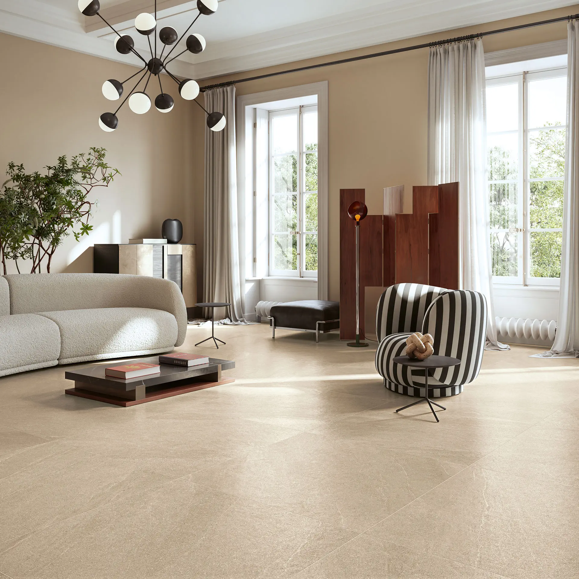 Eclettica Beige Eclettico 100x100 Antiderapant 8.5 mm [2]