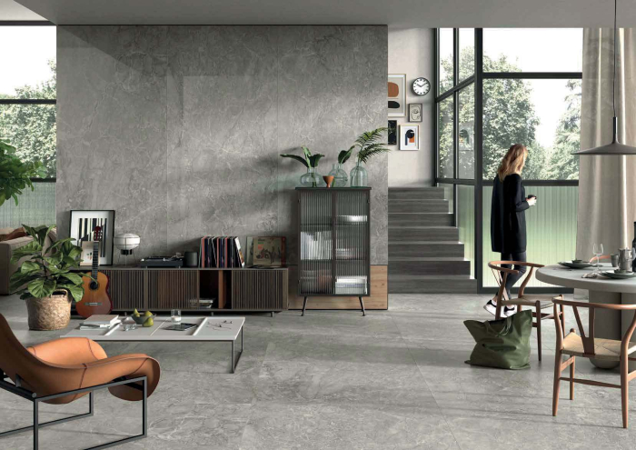 GRIS BRECHE DUMAS 60X120 Mat 6.5 mm [10]