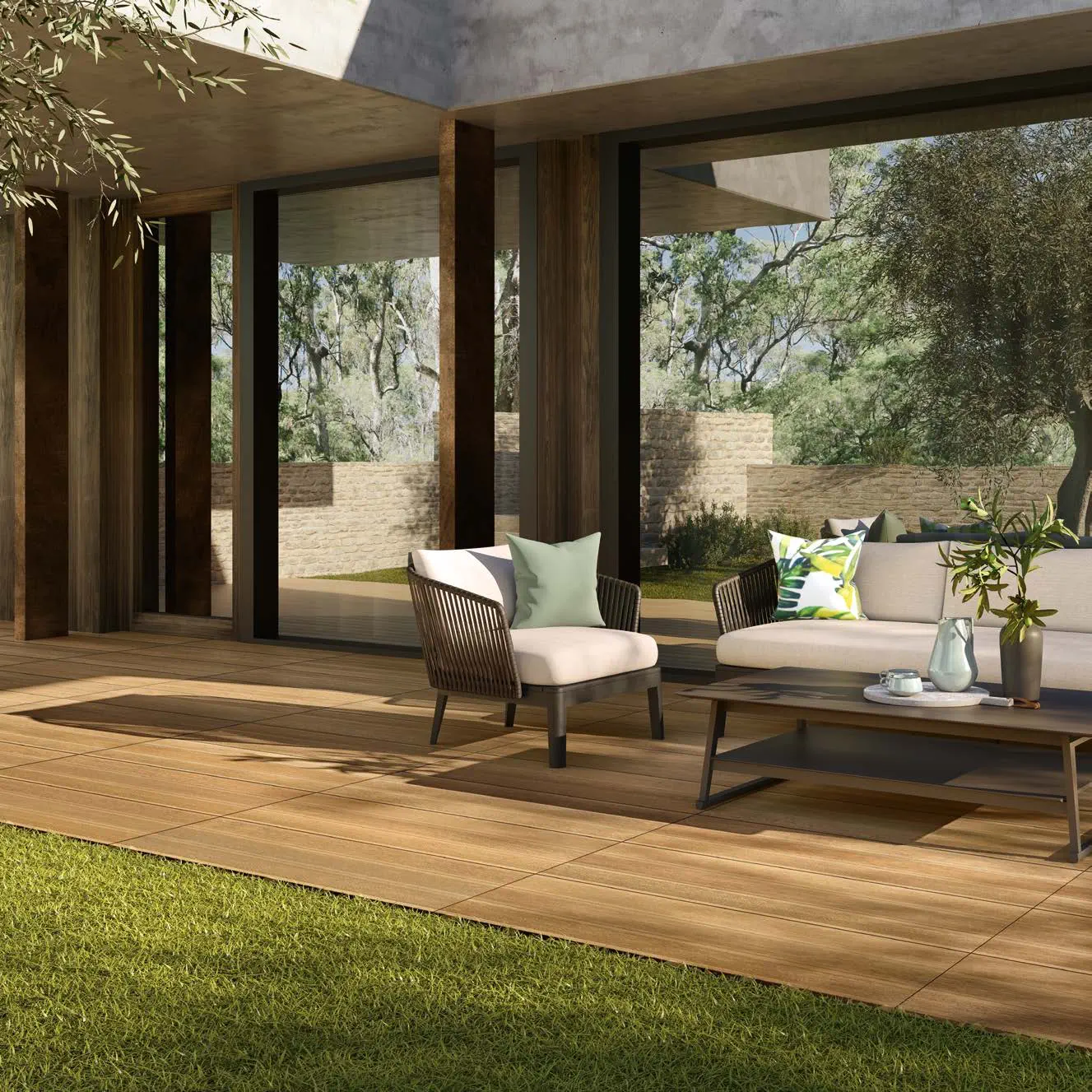Groove Sunset Decking 40x120 Antiderapant 20 mm [5]