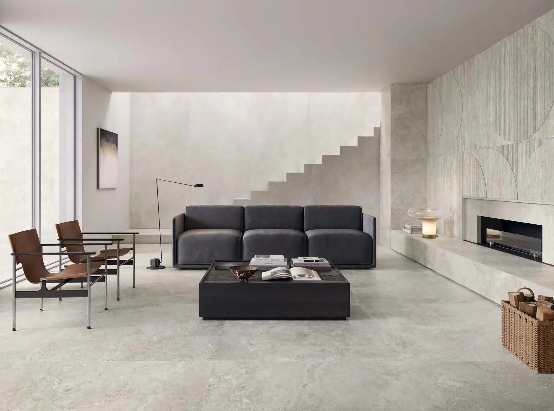I Travertini Grigio Cross Cut 120x120 Natural 9 mm [13]